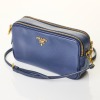 Prada, Blue Saffiano Camera Bag - 2