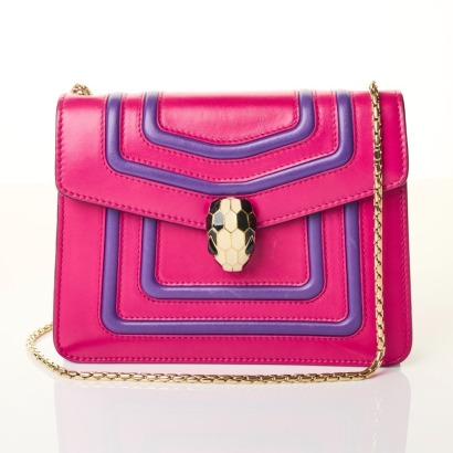 BVLGARI, Fuchsia Serpenti Forever Crossbody Bag