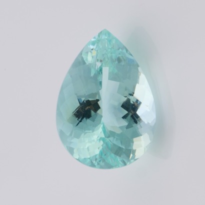 Loose, 9.80ct Pear Cut Aquamarine