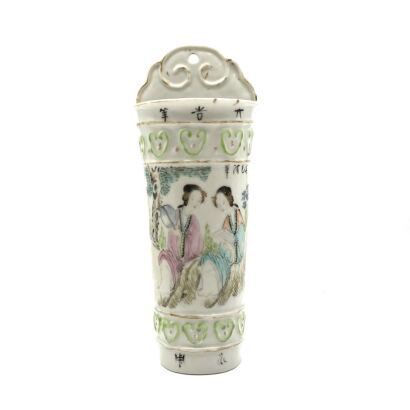 A Late 19th Century Chinese 'Figural' Vase