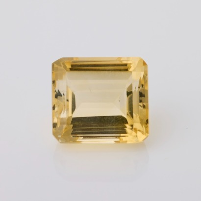 Loose, 22.80ct Emerald Cut Citrine