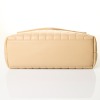 Saint Laurent, Beige Matelass&eacute; Calfskin Medium Loulou Bag - 3