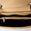 Saint Laurent, Beige Matelass&eacute; Calfskin Medium Loulou Bag - 4