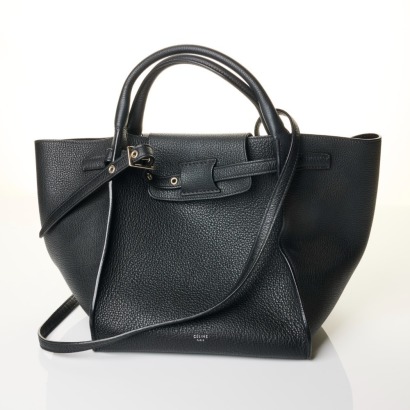 Celine, Black Calfskin Tote Bag
