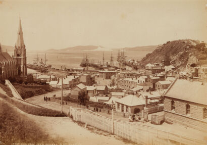 JOHN SAMUEL POWELL Port Chalmers from Railway, N.Z