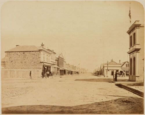 DANIEL LOUIS MUNDY Cashel Street, Christchurch, Looking West