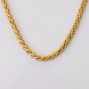 18ct Yellow Gold, 48cm Wheat Sheaf Link Necklace