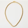 18ct Yellow Gold, 48cm Wheat Sheaf Link Necklace - 2