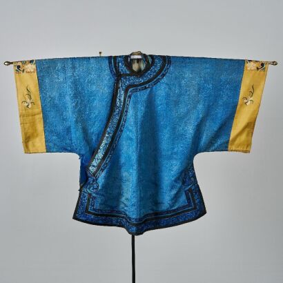 A Chinese Qing Dynasty Lady&rsquo;s Embroidered Robe