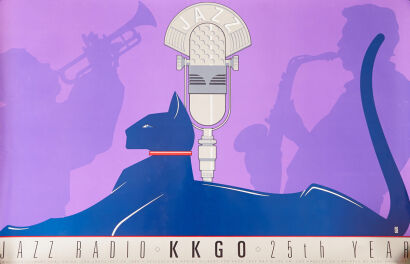 Radio KKGO 25th Anniversary Poster