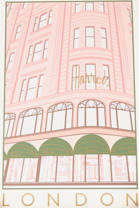 A Harrods Poster