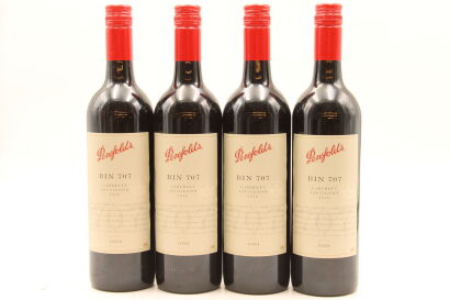 (4) 2010 Penfolds Bin 707 Cabernet Sauvignon, South Australia [JR17.5] [WE95] [WS97] [RP95] [BC95]