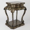A Chinese Export Black Lacquer and Mother-of-Pearl Inlaid Occasional Table - 2