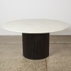 A Soren Liv Benjamin Ripple Dining Table