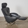 A Dodo Leather Recliner Chair by Toshiyuki Kita for Cassina