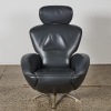 A Dodo Leather Recliner Chair by Toshiyuki Kita for Cassina - 3