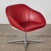 A Walter Knoll Turtle Chair
