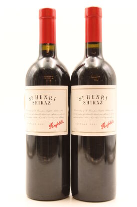 (2) 2005 Penfolds St. Henri Shiraz, South Australia [JR18] [WS95]