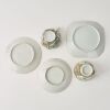Four Sets of Chinese Qing Dynasty Canton Famille-rose Cups and Saucers - 7