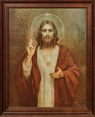 The Sacred Heart of Jesus Framed Print