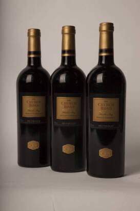 (3) 2002 Church Road Reserve Merlot/Cabernet Sauvignon, Hawkes Bay