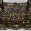 A Chinese Export Black Lacquer and Mother-of-Pearl Inlaid Occasional Table - 4
