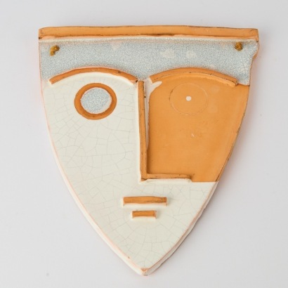 An Abstract Ceramic Wall Hanging