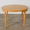 A Hans Olsen Roundette Style Dining Table With Four Nested Chairs - 3