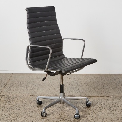 An Aluminium Group Executive Chair by Charles & Ray Eames for ICF