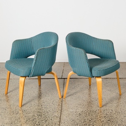 A Pair Of Custom Made Chairs By Finewood Furniture