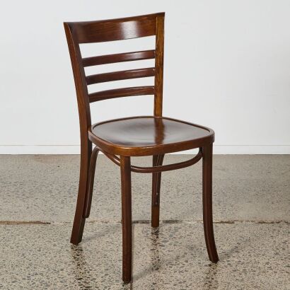 A Thonet Boulle Cafe Chair
