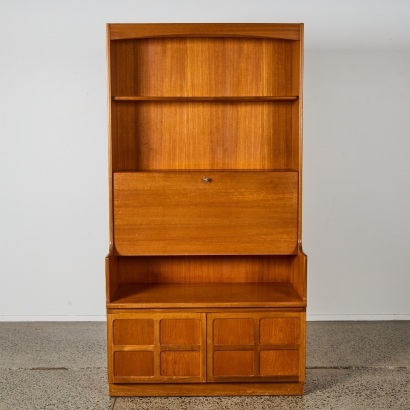 A Nathan Furniture Teak Bookshelf/Cabinet