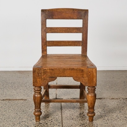 An English Oak Dining Chair, c. 18th-Century