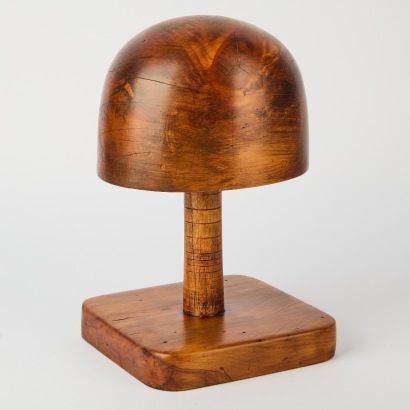 An Antique New Zealand Rimu Hat Stand