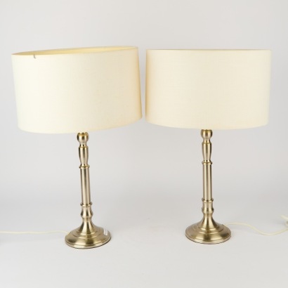 A Pair of Minimal Table Lamps
