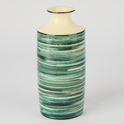 A Vintage Handcrafted Daniel Steenstra Vase For Crown Lynn