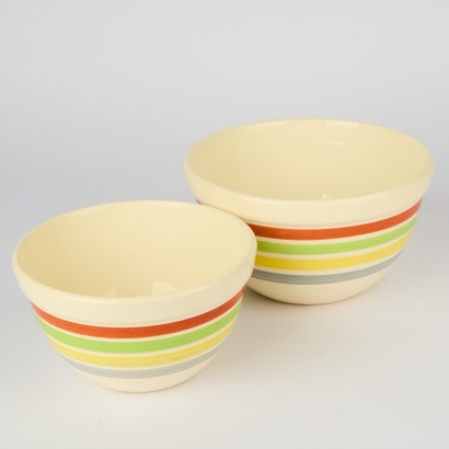 A Pair of Festive Ware Bowls