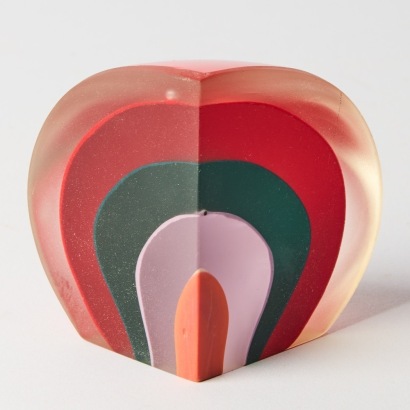 A Small Glass Sculpture by Dominic Burrell