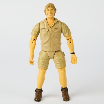 A Collectable Steve Irwin Figurine AF