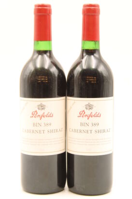 (2) 1998 Penfolds Bin 389 Cabernet Shiraz, South Australia [JO96] [JR17.5]