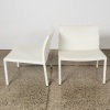 A Pair of White Occasional Chairs - 2