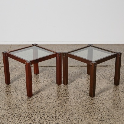 A Pair of Mid-century Side Tables