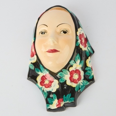 A Mid-Century Goldscheider Wall Mask