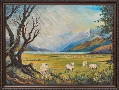 An Original Painting Allan G McGregor