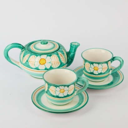 An Italian Corso De Fiori Tea set