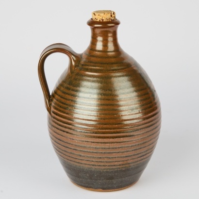 A Large Estelle Martin Carafe with Original Cork
