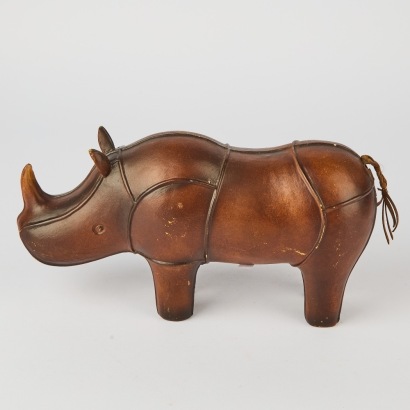 A Funky Rhino Statue A/F