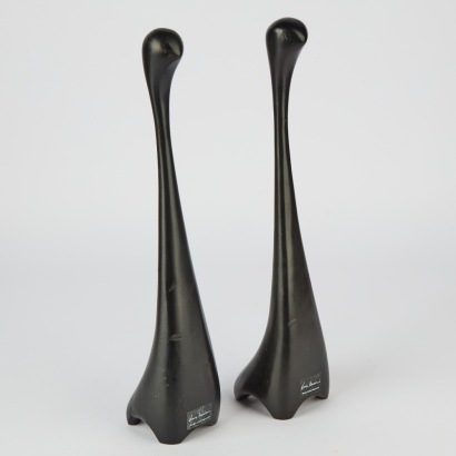 A Pair of Vintage Ikea Modern Sculptures, designed by Louise Hederstrome
