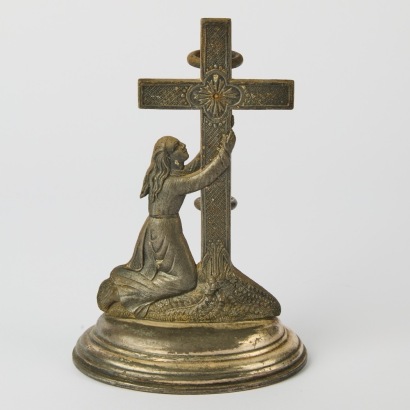 A Folk Art Bohemina Cross Depiction
