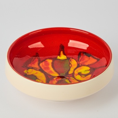 A Poole Delphis Pottery Bowl